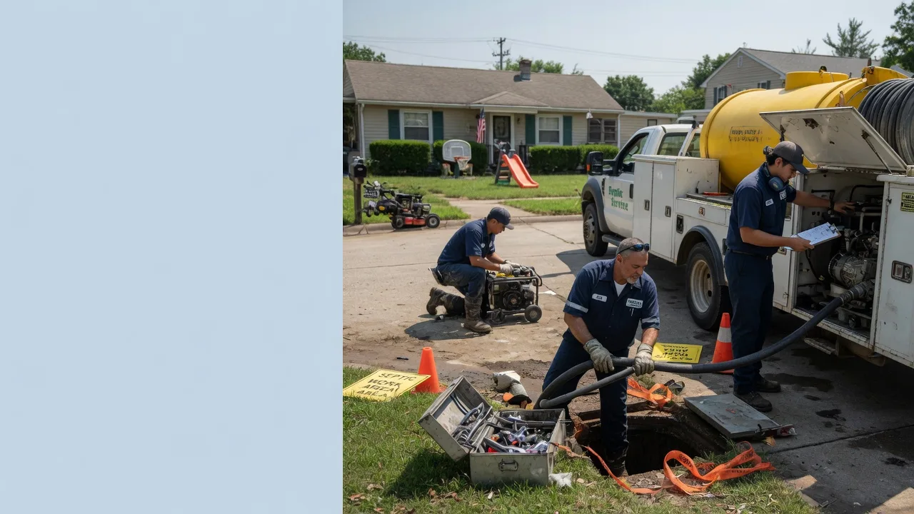 Septic Tank Pumping in Alvin, TX near me